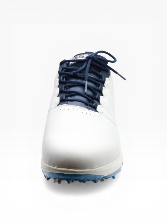 SKECHERS NEW MENS GO GOLF PRO 4 LEGACY GOLF SHOES 214001 WHITE/NAVY 13 main image 7